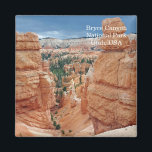 Íman Bryce Canyon National Park Utah viagem<br><div class="desc">Bryce Canyon National Park Utah USA viagem geladeira Magnet,  souvenir.</div>