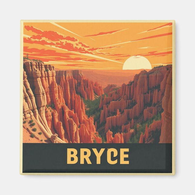 Íman Bryce Canyon Thor’s Hammer Utah Souvenir (Frente)