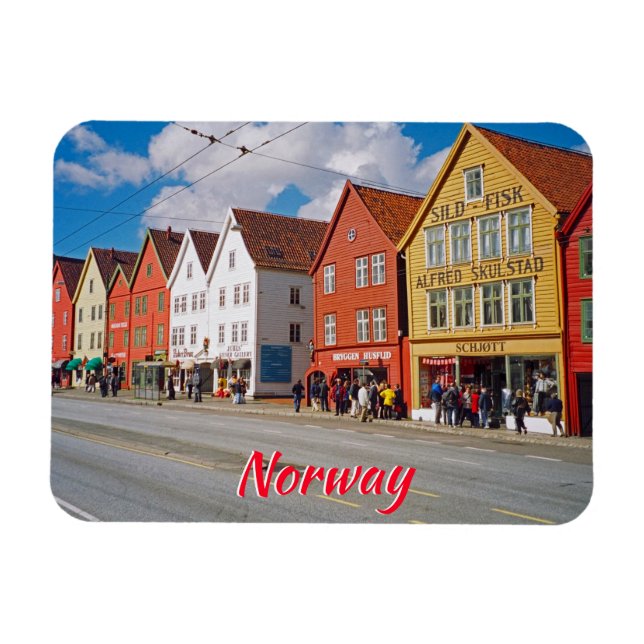 Íman Bryggen, Bergen, Noruega (Horizontal)