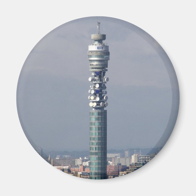 Íman BT Tower, Londres, Inglaterra. (Frente)