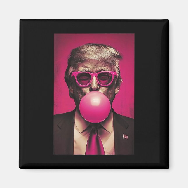 Íman Bublegum rosa (Frente)