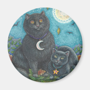 ÍMAN BUBO E PYEWACKET, GADO DE GATOS NEGROS
