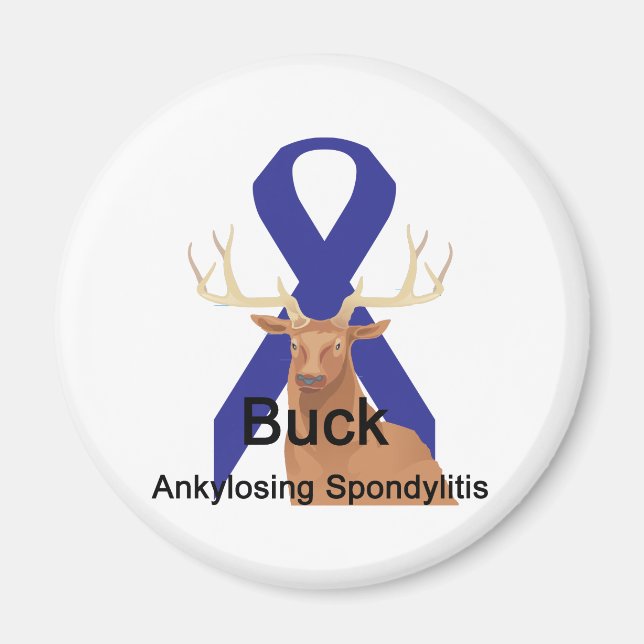Íman Buck Anquilosante-Espondilite Magnet (Frente)