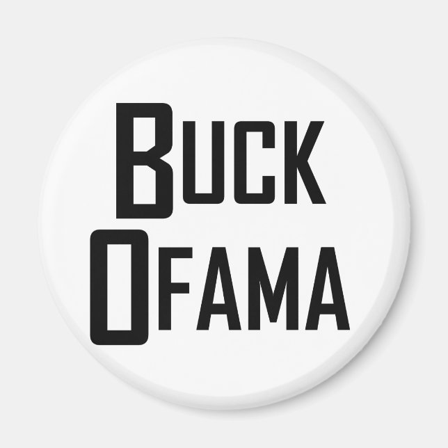 Íman Buck Ofama (Frente)