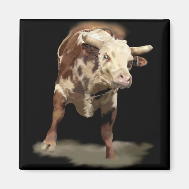 Íman Bucking Bull (Frente)