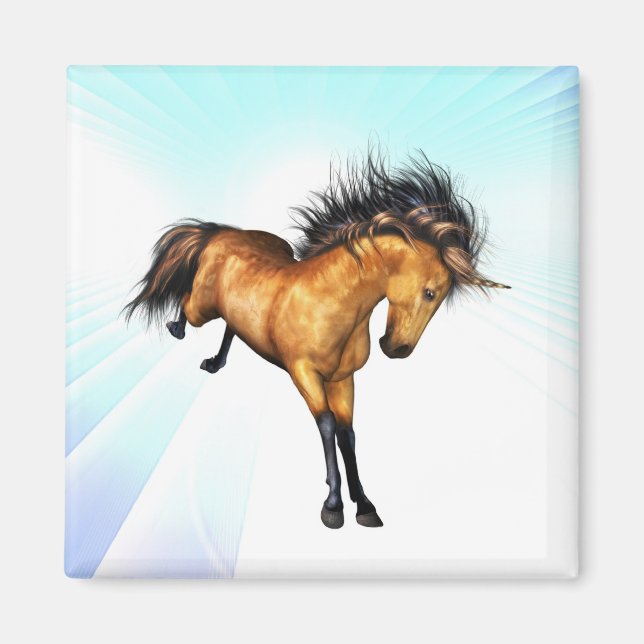 Íman Bucking Unicorn Magnet (Frente)
