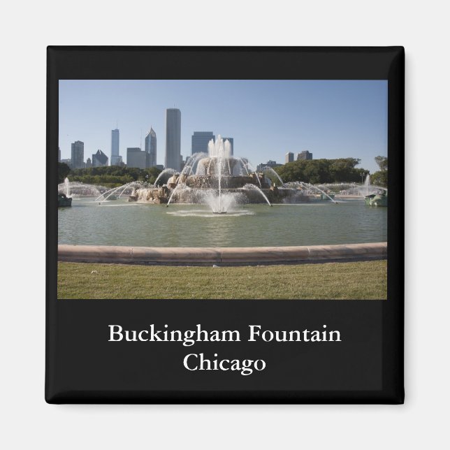 Íman Buckingham Fountain, Chicago (Frente)