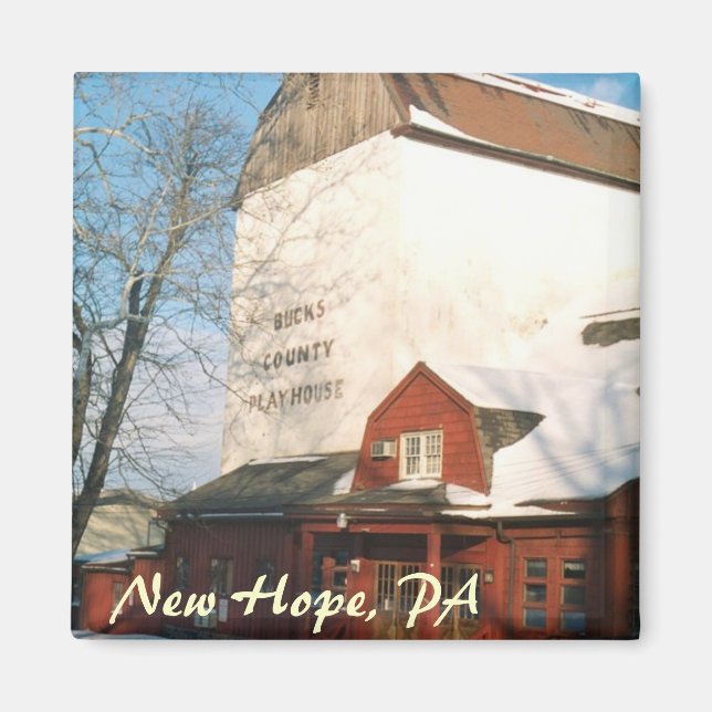 Íman Bucks County Playhouse (Frente)