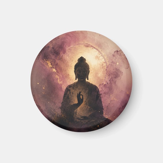 Íman Buda Místico | Meditação Zen (Frente)