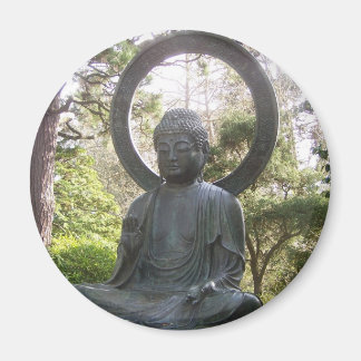 Íman Buda no Jardim do Chá Japonês