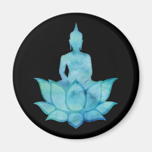 Íman Buda sobre Lotus Blue