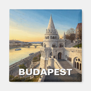 Íman Budapest Hungary Fish's Bastion Viagem