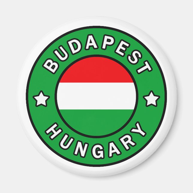 Íman Budapest Hungria (Frente)