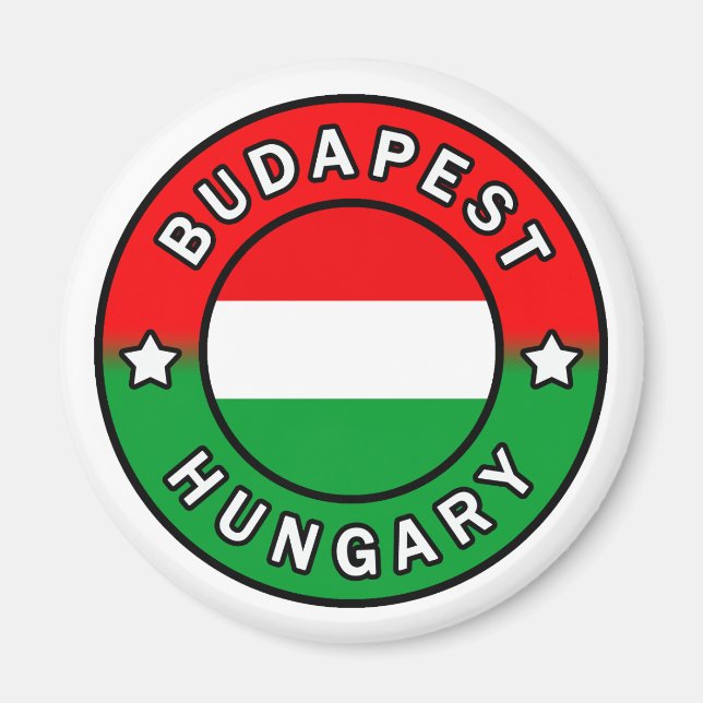 Íman Budapest Hungria (Frente)