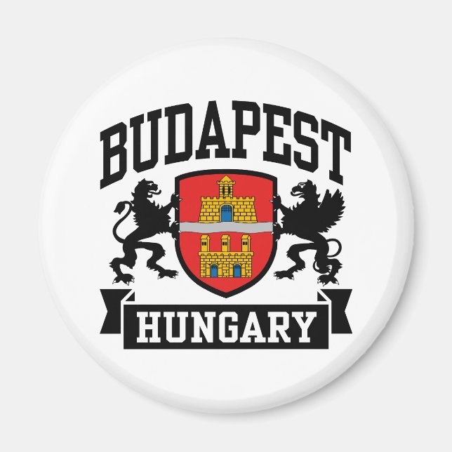 Íman Budapest Hungria (Frente)