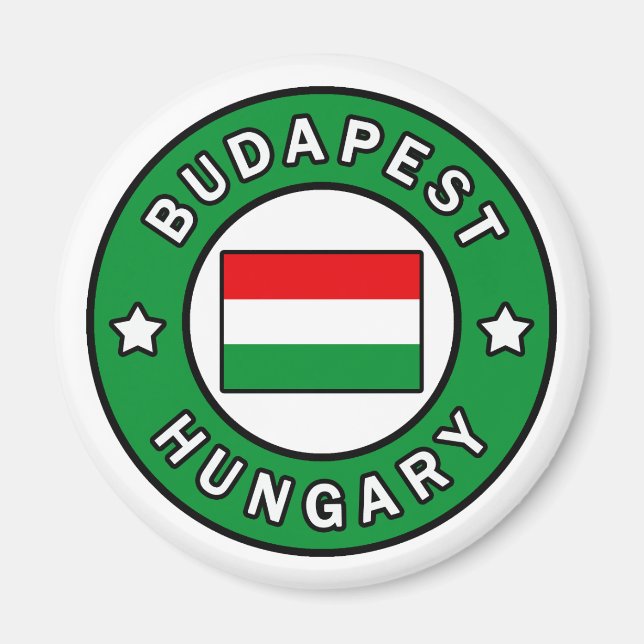 Íman Budapest Hungria (Frente)