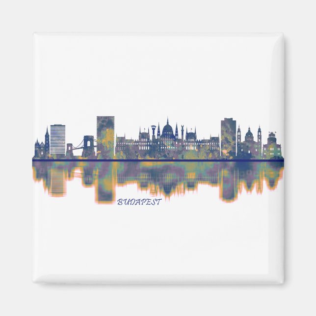 Íman Budapest Skyline (Frente)