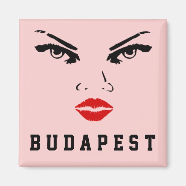 Íman Budapeste, Hungria Namorada de mulher noiva (Frente)