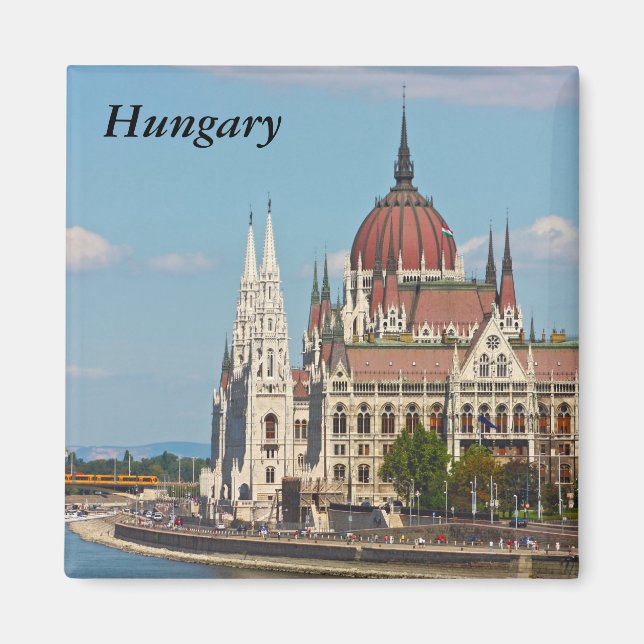 Íman Budapeste, o edifício do Parlamento, Hungria (Frente)