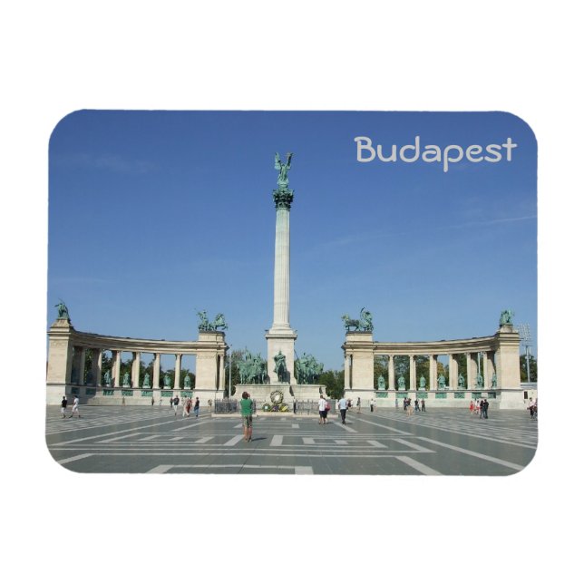 Íman Budapeste - Praça dos Heróis (Horizontal)