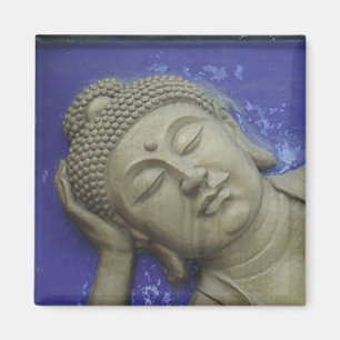 Íman Buddha azul