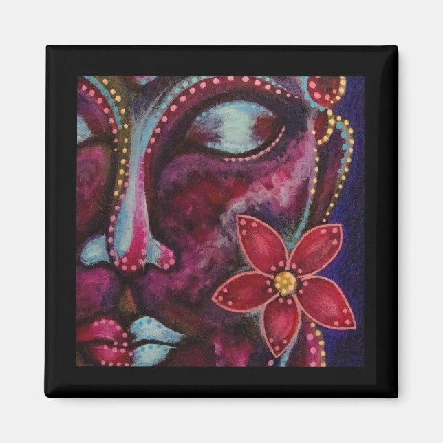 ÍMAN BUDDHA COM FLOWNET MAGNET (Frente)