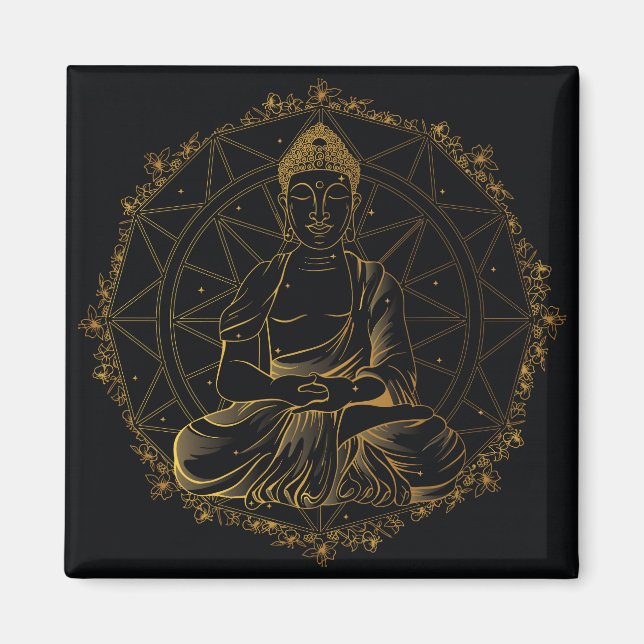 Íman Buddha Mandala (Frente)