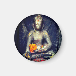 Íman Buddha Shakyamuni, Flor, Himalaia - Nepal