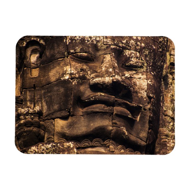 Íman Buddha Totem Angkor Wat Magnet – Rounded Rectangle (Horizontal)