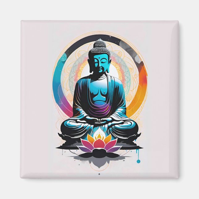 Íman Buddha Zen Art (Frente)
