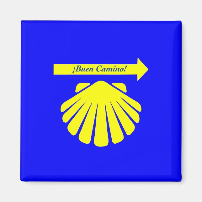 Íman Buen Camino Imã de geladeira (Frente)