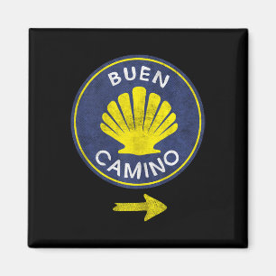 Íman Buen Camino Shell El Camino De Santiago De Compost