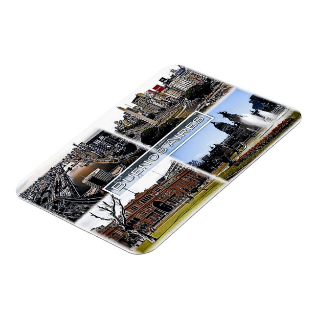 Íman Buenos Aires - Argentina - Mosaico - (Left Side)