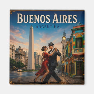 Íman 🧲 Buenos Aires Argentina Viagem Lembrança Para Vi