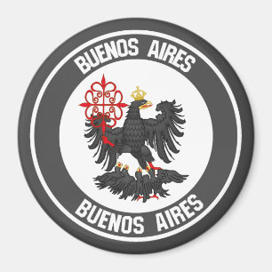 Íman Buenos Aires Round Emblem