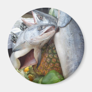 Íman Bufete do Alasca dos salmões