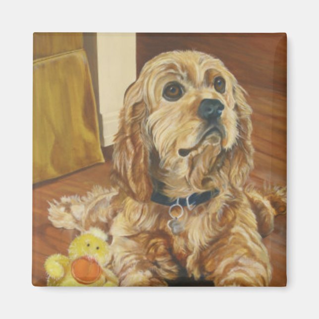 Íman Buff Cocker Spaniel (Frente)