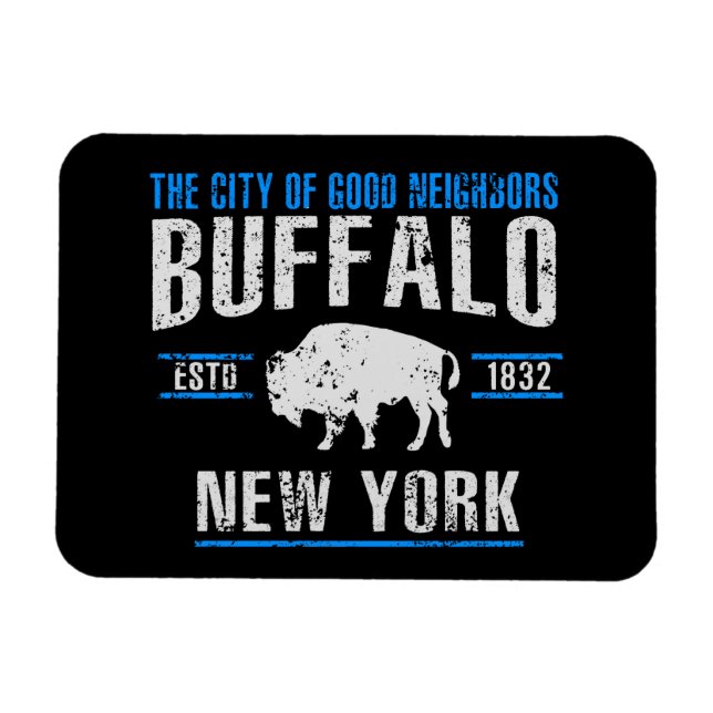 Íman Buffalo (Horizontal)