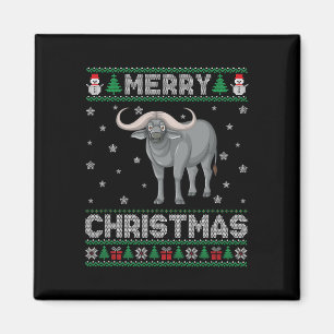 Íman Buffalo Animal Men Mulheres Crianças Suor De Natal