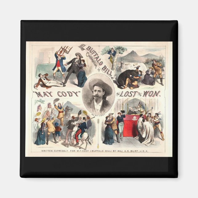 Íman Buffalo Bill Adventures (Frente)