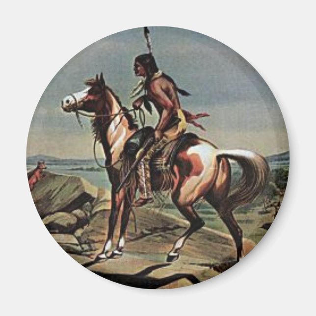 Íman Buffalo Bills Wild West Show (Frente)