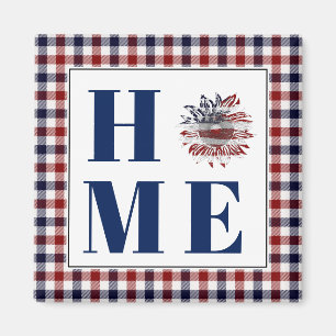 Íman Buffalo cheque girassol "Casa"