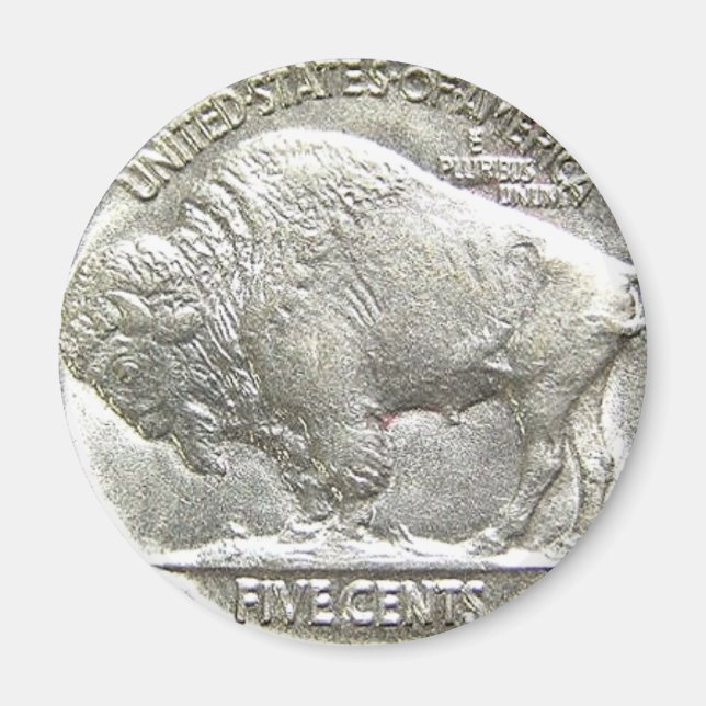 ÍMAN BUFFALO NICKEL (Frente)