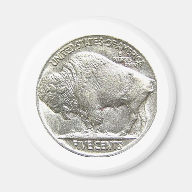 ÍMAN BUFFALO NICKEL (Frente)