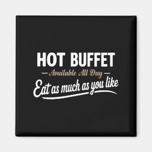 Íman Buffet Quente Disponível Todo o Dia Coma Quanto Qu