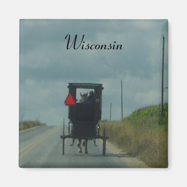 Íman Buggy Amish (Frente)