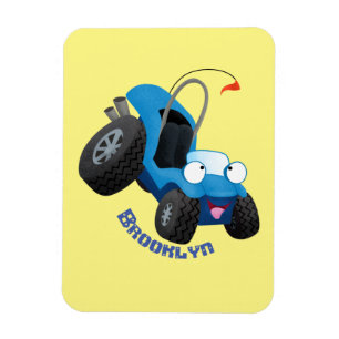 Íman Buggy duna em forma de cartoon de veículos rodoviá
