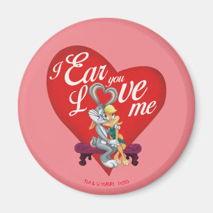 Íman BUGS BUNNY™ & Lola Bunny - Eu Ouço que Você Me Ama