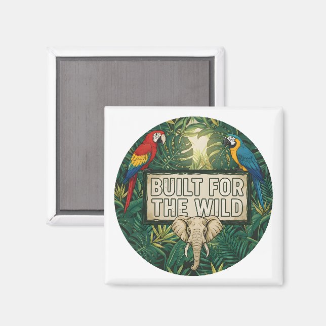 Íman Built for the Wild (Front/Back)