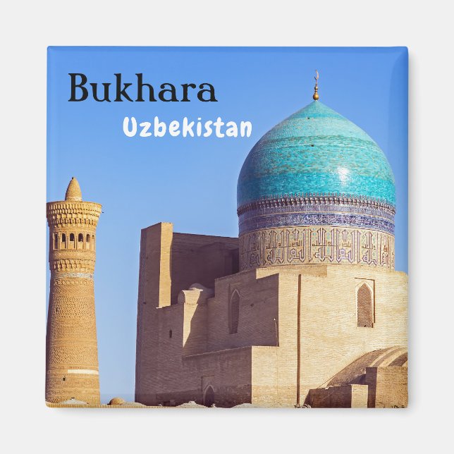 Íman Bukhara, Uzbequistão - Mesquita Kalyan (Frente)